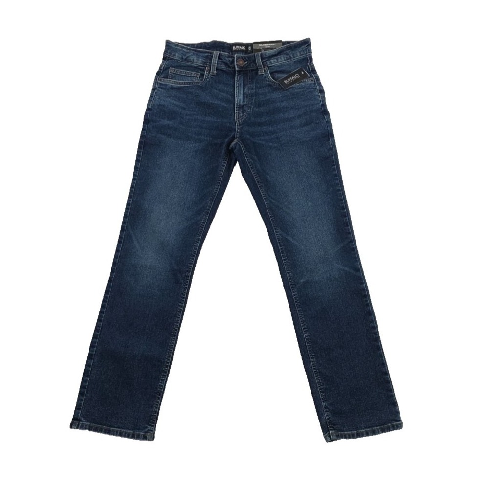 Buffalo David Bitton Driven Jeans Men's 32x32 NWT Med Wash Relaxed Stretch NEW